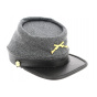 Gray Confederate Cap