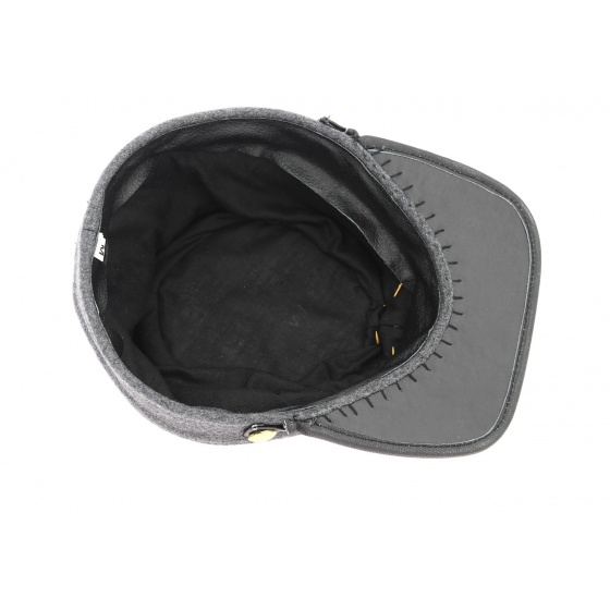 Gray Confederate Cap