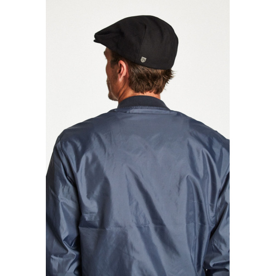 Black Hooligan Flat Cap - Brixton Black Hooligan Flat Cap - Brixton