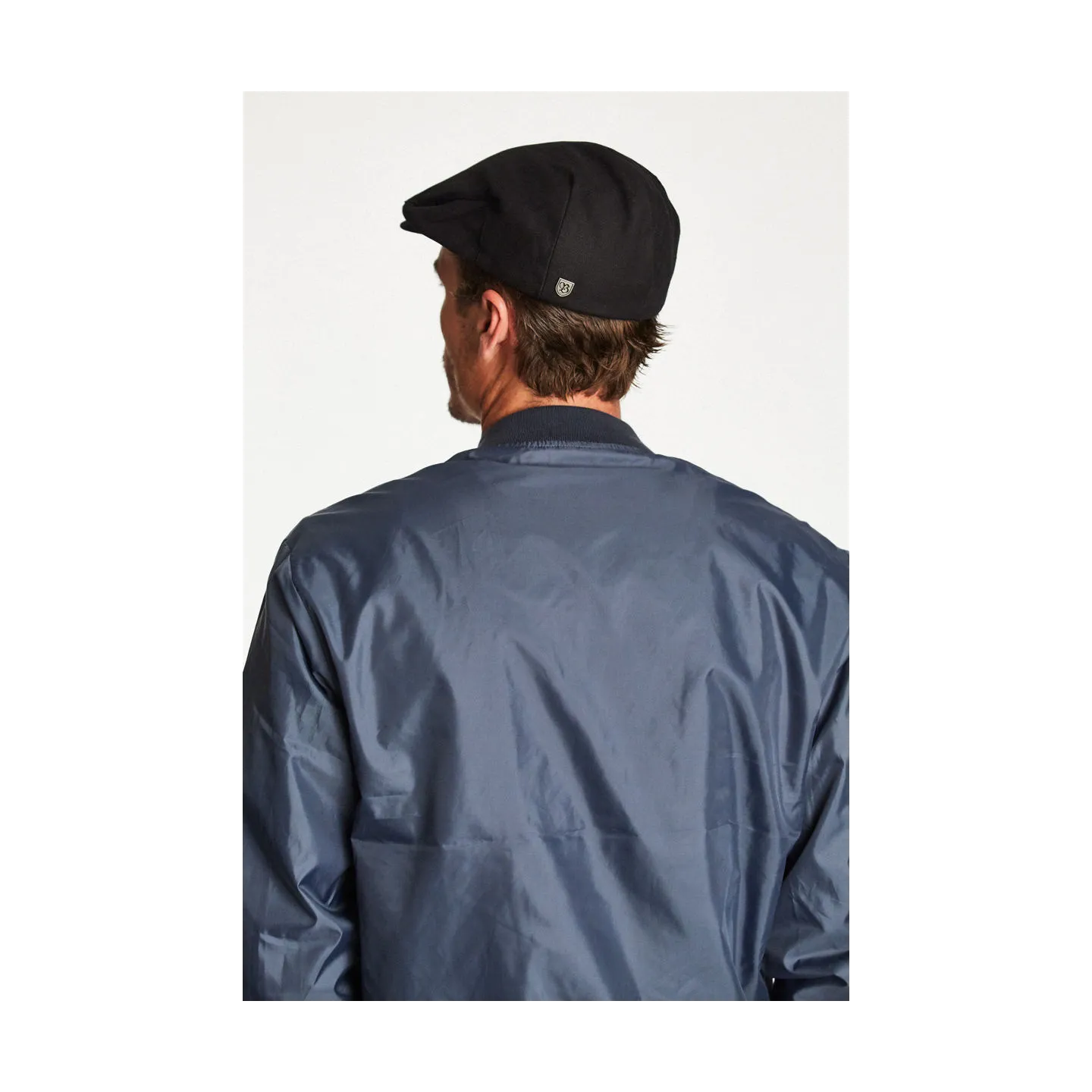 casquette plate brixton noir porté par Slimane- achat casquette hooligan brixton - casquette plate bri Reference : 3923 | Chapel