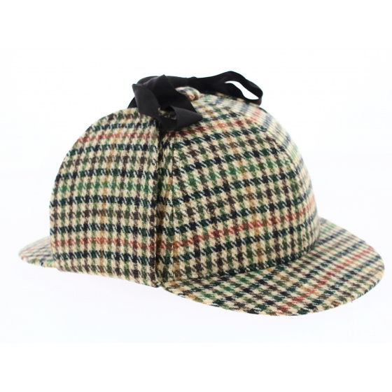Casquette sherlock Laine - Traclet 