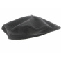 Customized Classic Black Beret Made in France