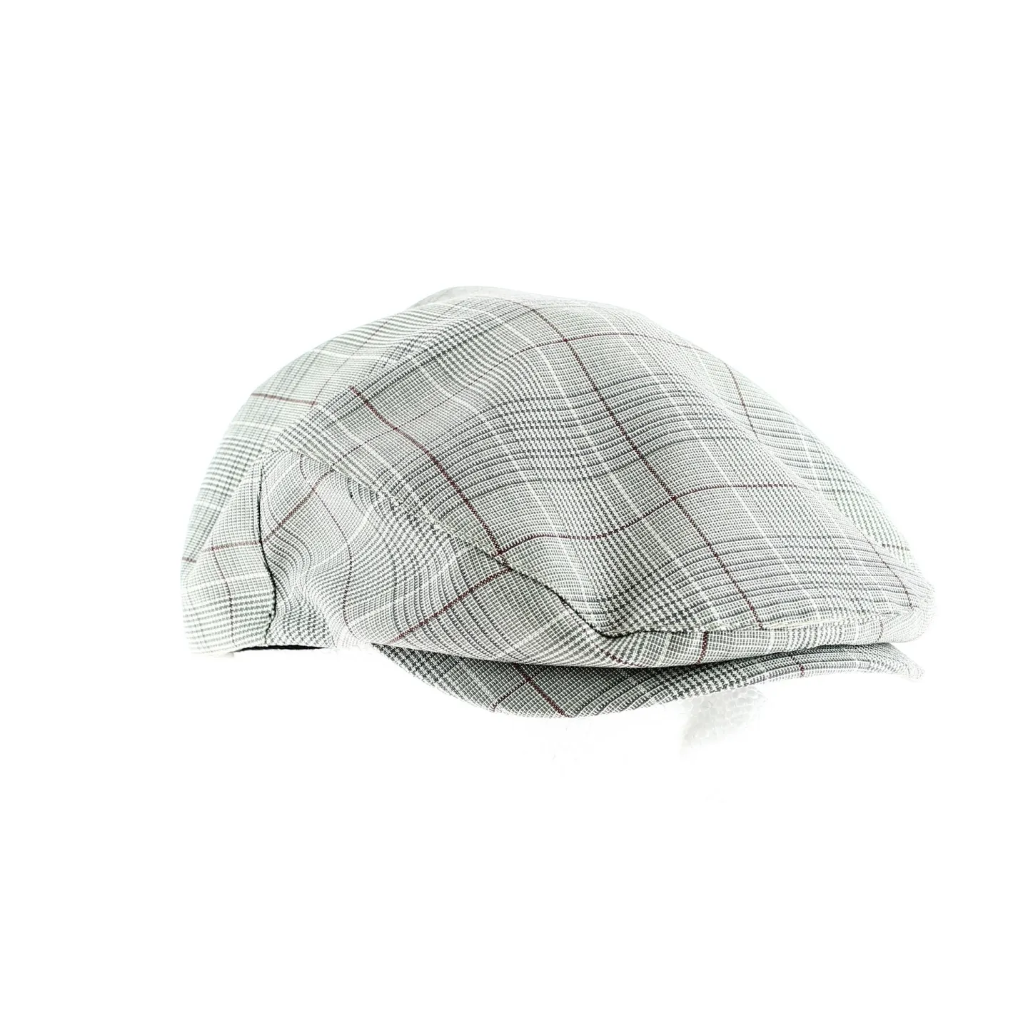 Gray Checkered Hooligan Cap - Brixton Reference: 9248 | Traclet Hat Shop