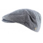 Denim Cotton & Linen Barrel Cap - Brixton