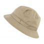 Camel Cotton Oath Bucket Hat - Brixton