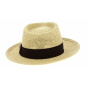 Brixton Swindle Natural Paper Straw Fedora Hat