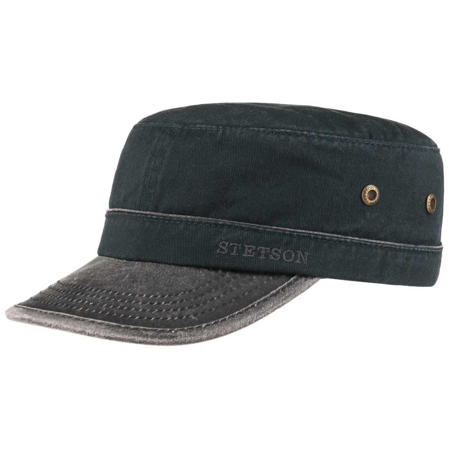 Navy Gates Army Cap UPF 40+ - Stetson Reference: 4892 | Chapellerie Traclet