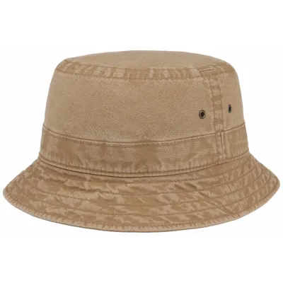 Chapeau Bob Ros Coton Biologique sable- Stetson - achat stetson Reference : 9264 | Chapellerie Traclet