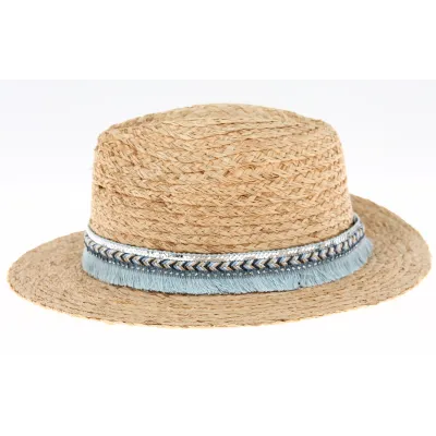 La Palma Traveller Hat Natural Straw - traclet Reference: 6660 | Traclet Hat Shop