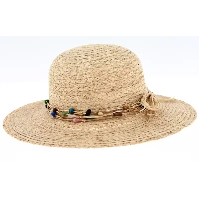 Queen Bee Natural Straw Capeline - Traclet Reference: 8192 | Traclet Hat Shop