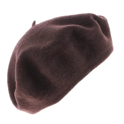 Béret Classique Marron Laine - Traclet  - Chapellerie Traclet Reference : 2708 | Chapellerie Traclet