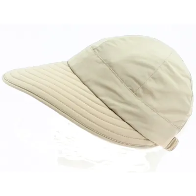 Casquette Visière Sofia Anti-UV Beige - Traclet Reference : 6563 | Chapellerie Traclet