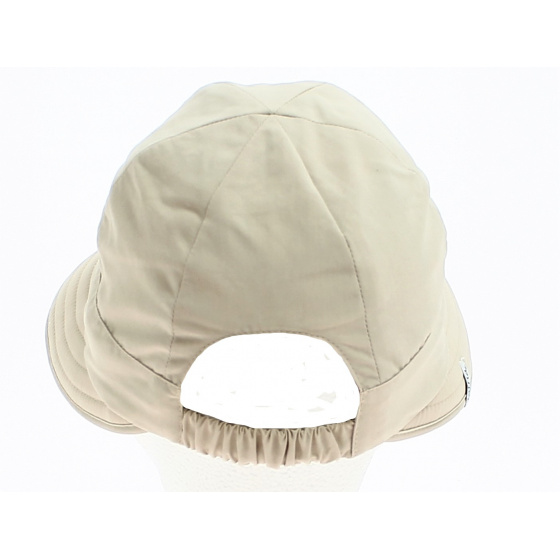 Sofia Anti-UV Beige Visor Cap - Traclet Sofia Anti-UV Beige Visor Cap - Traclet