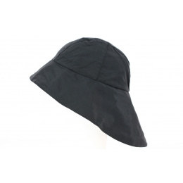 Renaud Black Waterproof Rain Hat - Traclet