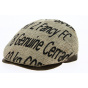 Merida Flat Cap Coffee Jute Fabric - Traclet