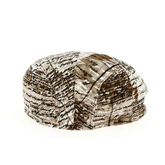 Casquette Plate Dumas Coton Marron - Traclet  Casquette Plate Dumas Coton Marron - Traclet