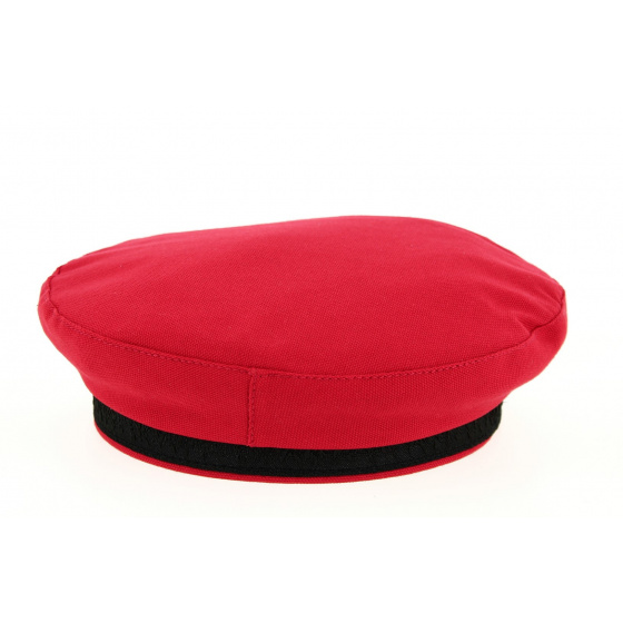Casquette Béret Camden Rouge Coton- Traclet Casquette Béret Camden Rouge Coton- Traclet