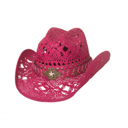 Chapeau Cowboy Femme Naughty Rose - Bullhide