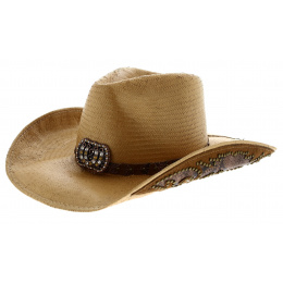 Cowboy Cowgirl Straw Bullhide Hat