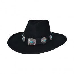 Chapeau western Iroquois Feutre - Bullhide