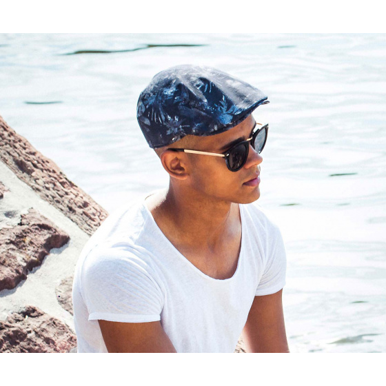 Rounded Summer Cap Oxford Linen - Gottmann Rounded Summer Cap Oxford Linen - Gottmann