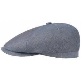 Brooklyn Queens Blue Linen Cap - Stetson