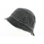 Faded Black Fisherman Summer Bucket Hat - Hatland