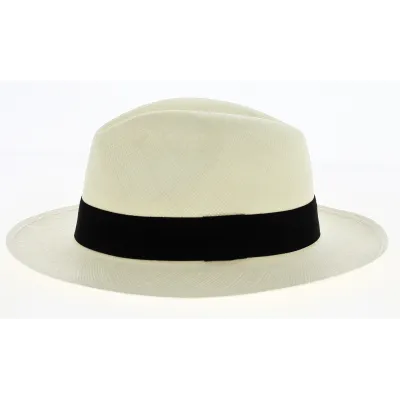 foldable panama hat in bleached color Reference: 578 | Chapellerie Traclet