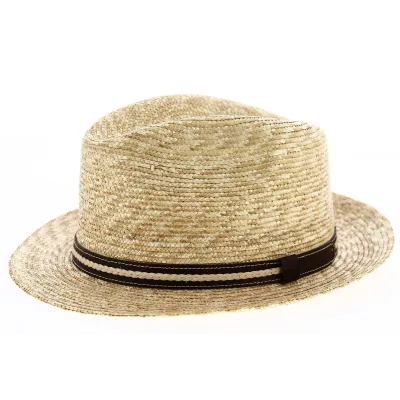 Padirac Natural Straw Fedora Hat - Traclet Reference: 9303 | Traclet Hat Shop