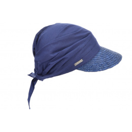Navy Alliance Straw Cap - Seeberger