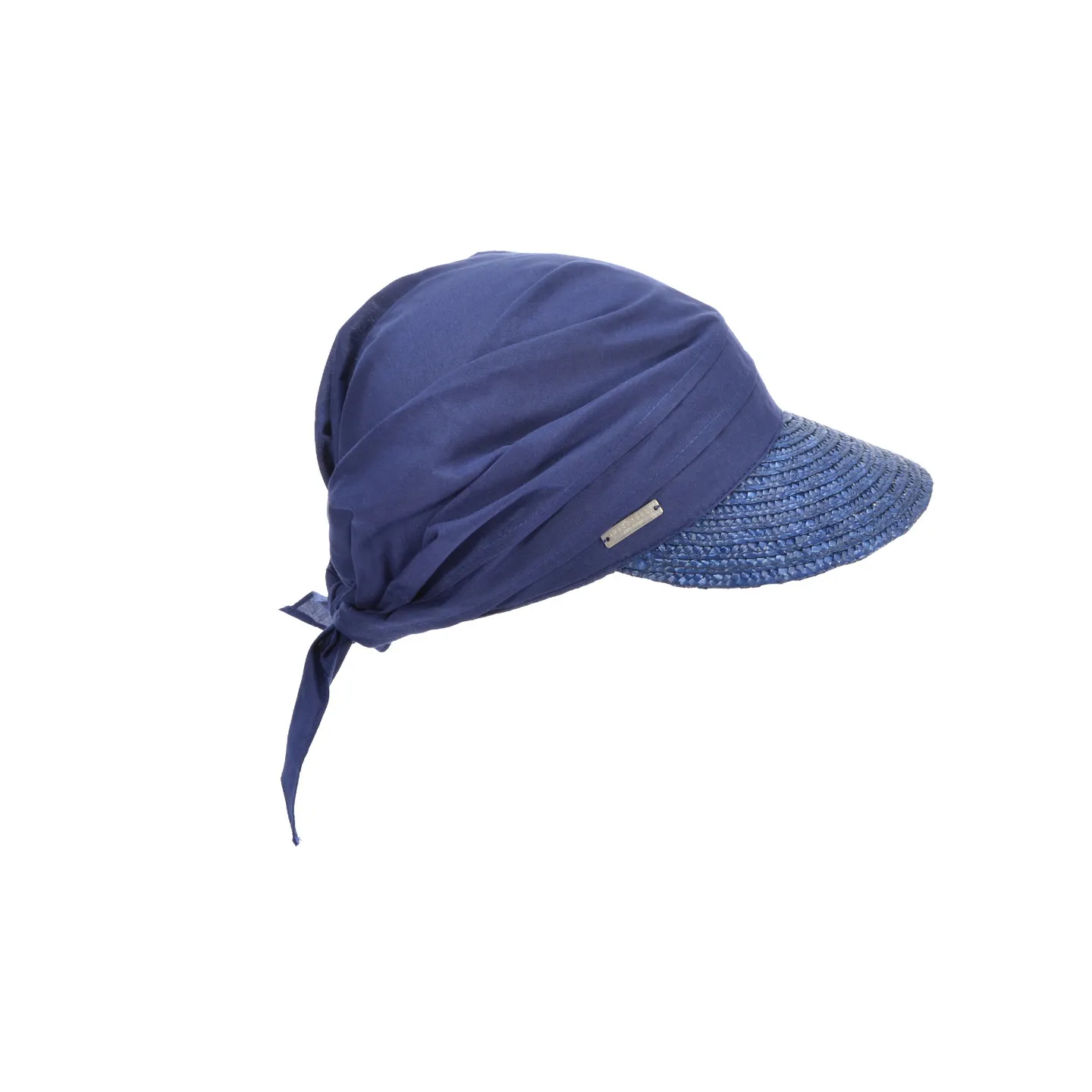 Casquette Alliance en paille Marine - Seeberger- boutique casquette - chapellerie traclet Reference : 2659 | Chapellerie Traclet