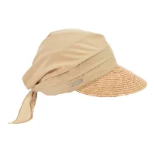 Casquette Alliance en paille Sand- Seeberger Reference : 6938 | Chapellerie Traclet