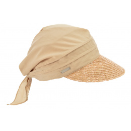 Alliance Straw Cap in Sand - Seeberger