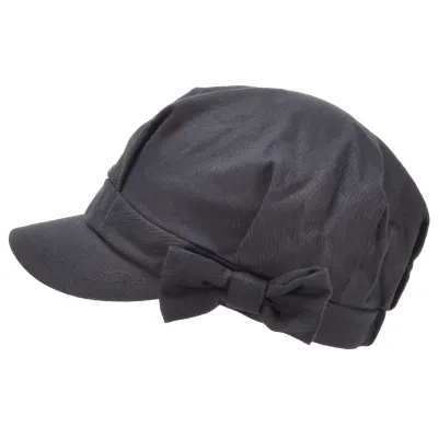 Black and white polka dot newsboy cap Reference: 4832 | Chapellerie Traclet