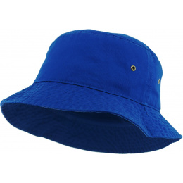 Royal cotton bucket hat