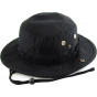 Black Ethos cord cotton bucket hat