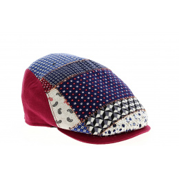 Patchwork Domiti Linen & Cotton Cap - Traclet