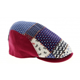 Patchwork Domiti Linen & Cotton Cap - Traclet