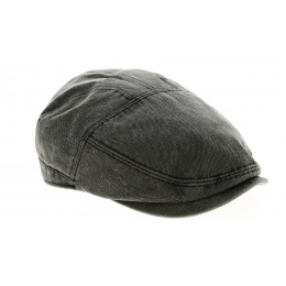 Grey Stroy Flat Cap Cotton - Aussie Apparel
