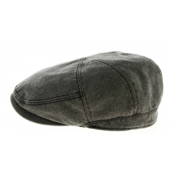 Grey Stroy Flat Cap Cotton - Aussie Apparel