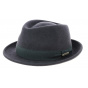 Romans Gray Wool Felt Trilby Hat - Traclet