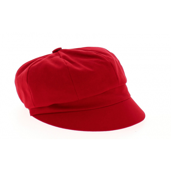 Casquette Gavroche Noeud Rouge Coton - Traclet
