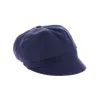 Neaux Navy Cotton Newsboy Cap - Traclet Reference: 9332 | Traclet Hat Shop