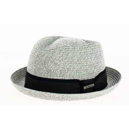 Chapeau Traveller Cruise Paille Papier Bicolore - Fléchet