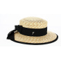 Belleville Wide-Brimmed Natural Straw Hat - Fléchet