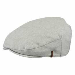 Light Gray Chervil Flat Cap - Barts