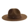 Brown Wool Felt Scout Hat - Traclet Reference: 9348 | Traclet Hat Shop