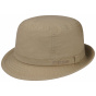 Stetson Gander Fabric Hat in taupe