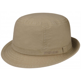 Stetson Gander Fabric Hat in taupe
