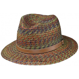 Traveller Arrans Hat Multicolored Paper Straw- Traclet